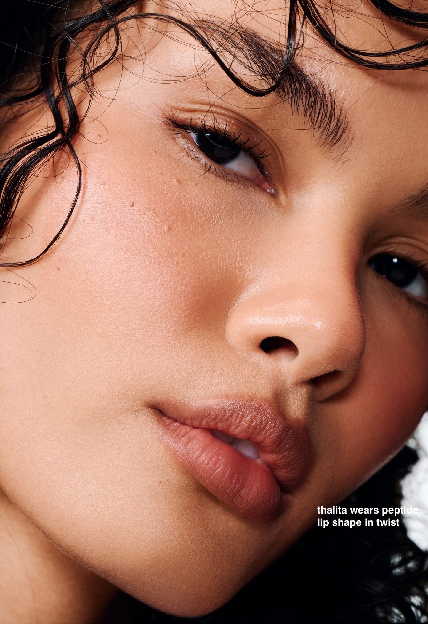 thalita wears peptide lip shape in twist