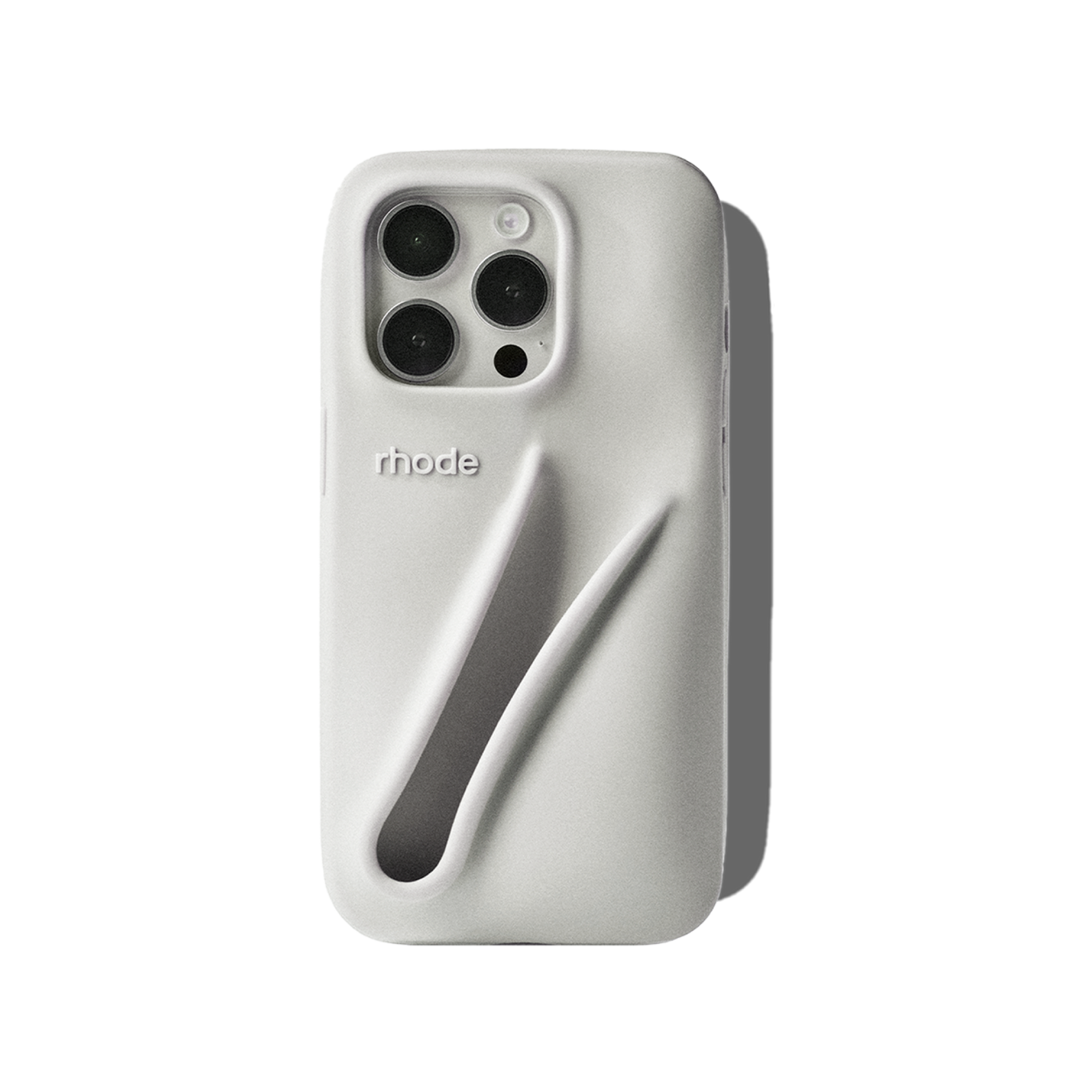 lip case (grey) no lip