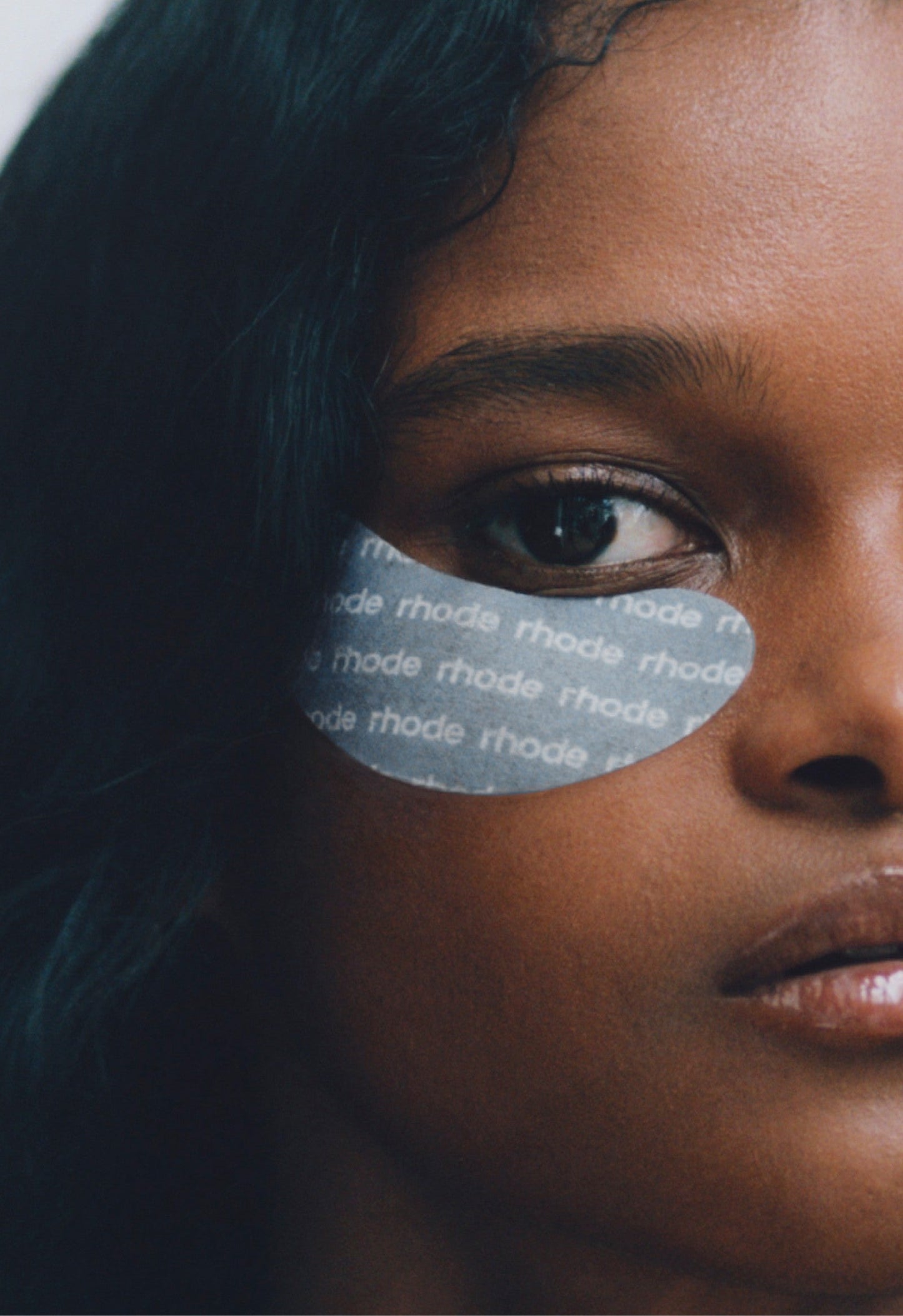 model wearing rhode eye prep