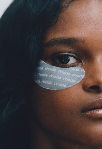 model wearing rhode eye prep