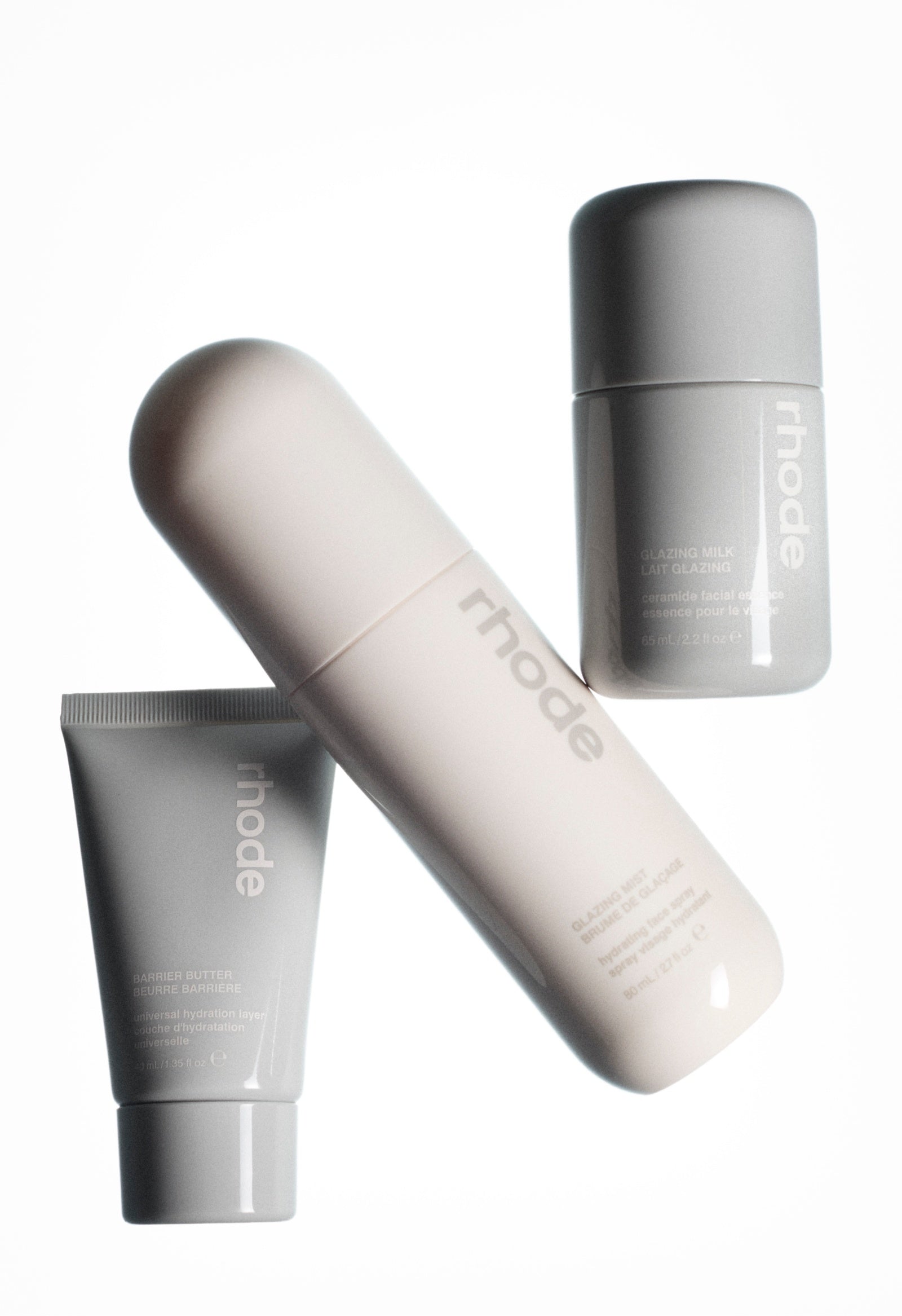 little barrier butter, glazing mist, little glazing milk