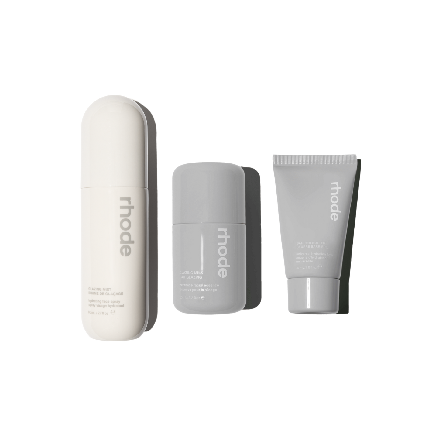 glazing mist, little glazing milk, little barrier butter