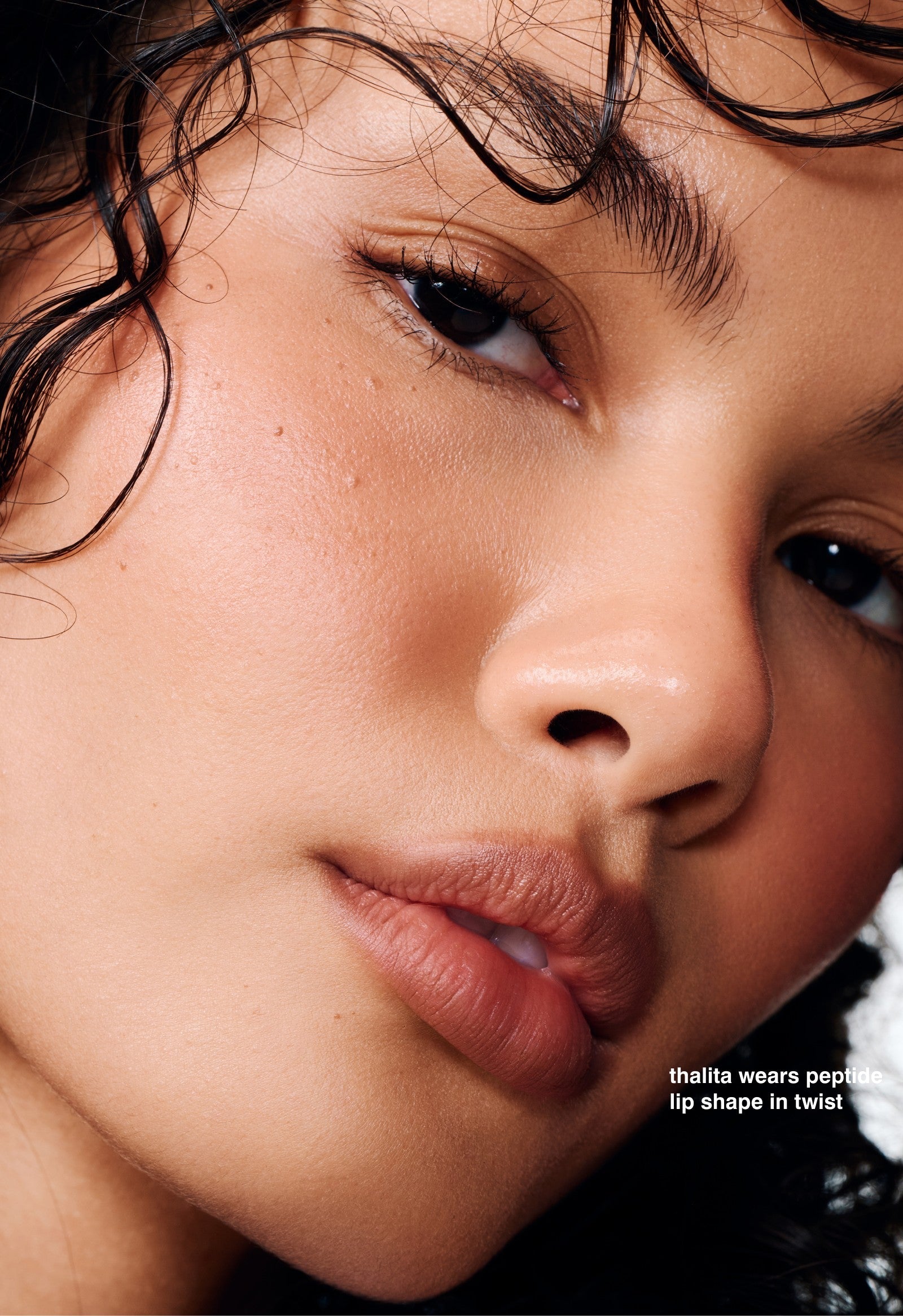thalita wears peptide lip shape in twist
